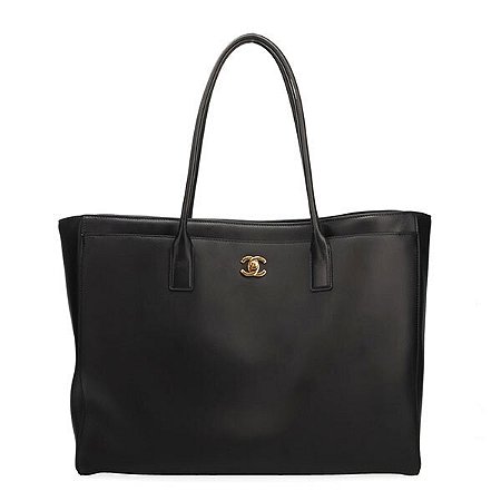 Chanel Bolsa Large Tote Preta