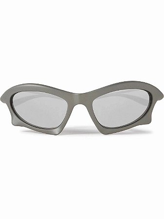 Balenciaga Óculos de sol BAT D Frame Acetate Cinza