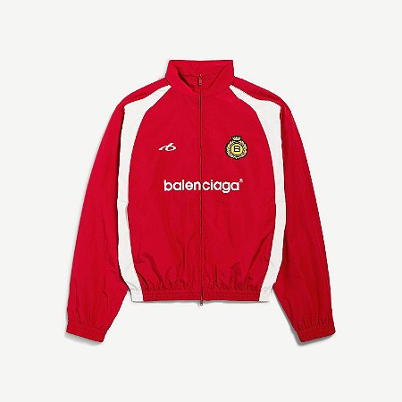 Balenciaga Jaqueta Soccer Tracksuit Vermelha