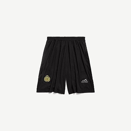 Balenciaga Bermuda Baggy Soccer Preta
