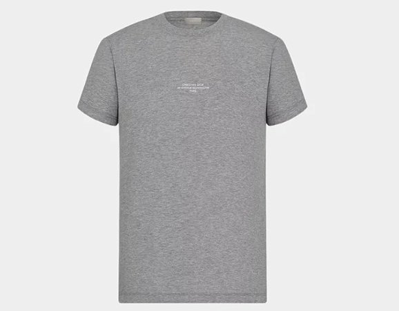Dior Camiseta Montaigne Cinza