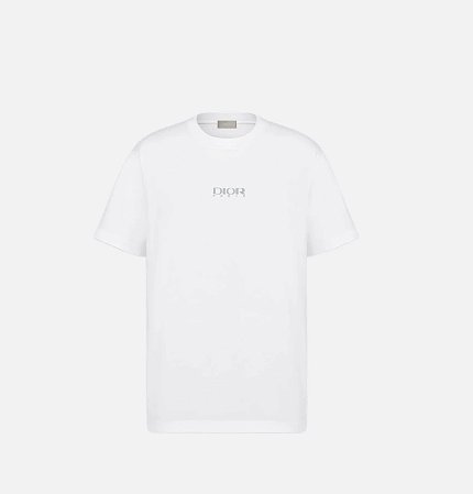 Dior x Descente Camiseta Coupe Relax Branca