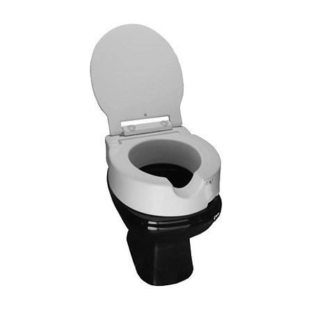Elevador de Assento Sanitário Articulado com Tampa - SIT VII