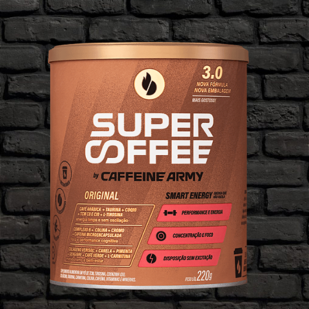 SUPERCOFFEE 220g - SABOR TRADICIONAL