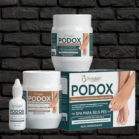 Podox Spa Para seus Pés Bio Instinto Ação desodorante - Pés Macios e Sedosos