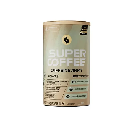 SUPERCOFFEE PISTACHE 380 GRAMAS