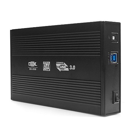 Case Para HD Sata 3.5" Externo, USB 3.0, Para HD De PC, Dex - DX-3530 -  Âncora Informática
