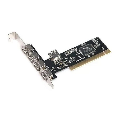 PLACA PCI DEX DP-52 USB 5 PORTAS 2.0