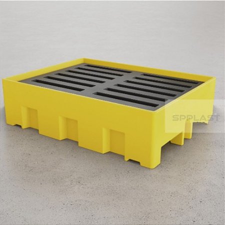 Pallet de Contenção 250 Litros - Porta Pallet