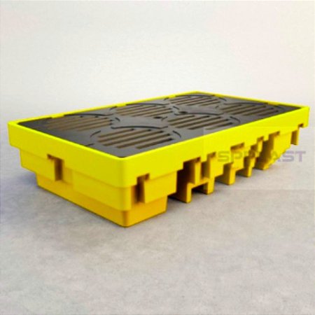 Pallet de Contenção Duplo IBC – 1000 Litros