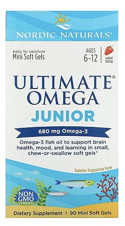 Ultimate Omega Junior - Vitamina Nordic Naturals - 90Softgel