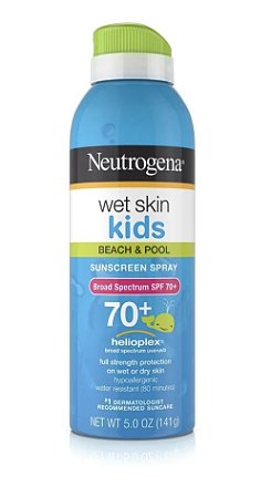 Wet Skin Kids - Neutrogena Spray - 70+