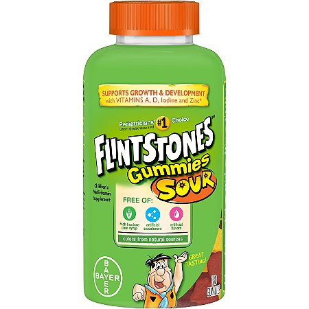 Flintstones Vitamina Infantil - 180 Gummies