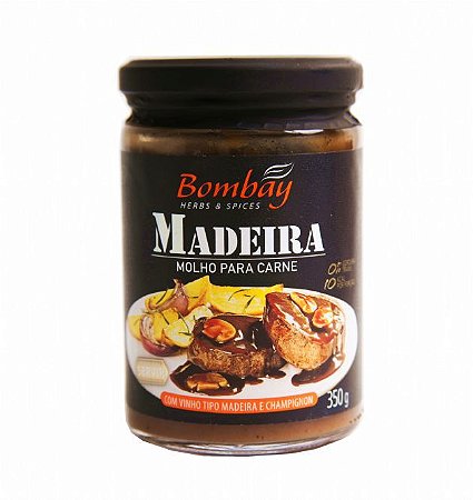 Molho Madeira Bombay 350g