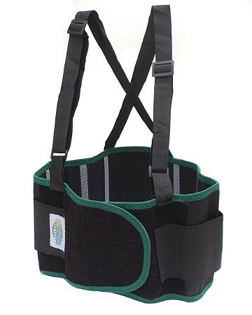 Faixa Cinta Ergonômica Lombar modelo Reta - Mazola