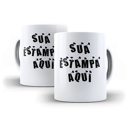 Caneca porcelana