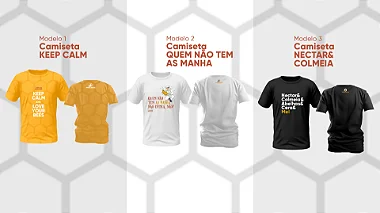 Kit Completo - 3 Camisetas