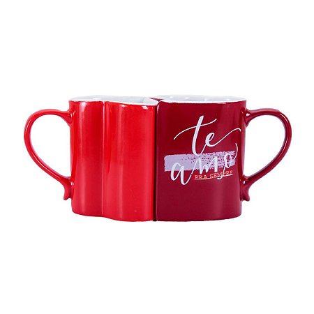 Dupla de Canecas Shape - Amor