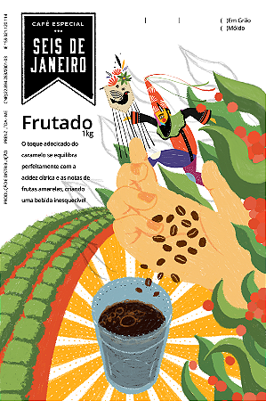 Frutado - Seis de Janeiro - 1kg