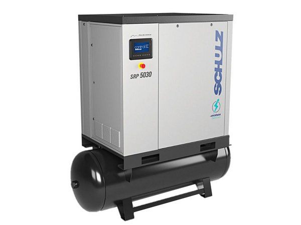 COMPRESSOR DE PARAFUSO COM ÍMÃ PERMANENTE SECADOR DE AR E INVERSOR DE FREQUENCIA - SRP 5030 FLEX TS