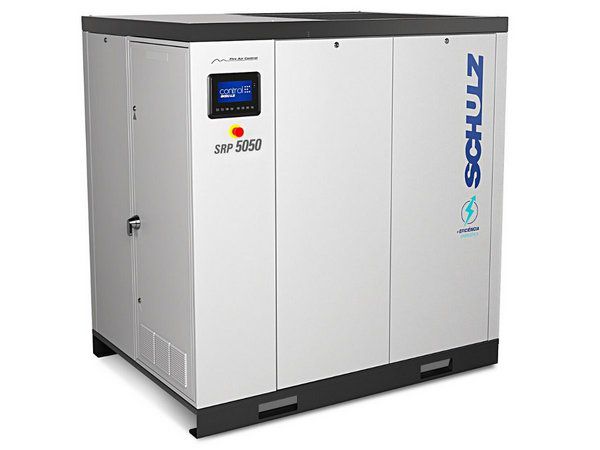 COMPRESSOR DE PARAFUSO COM ÍMÃ PERMANENTE SECADOR DE AR E INVERSOR DE FREQUENCIA - SRP 5050 FLEX ADS