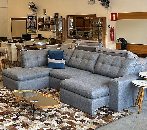 Sofá de canto Retrátil Malb