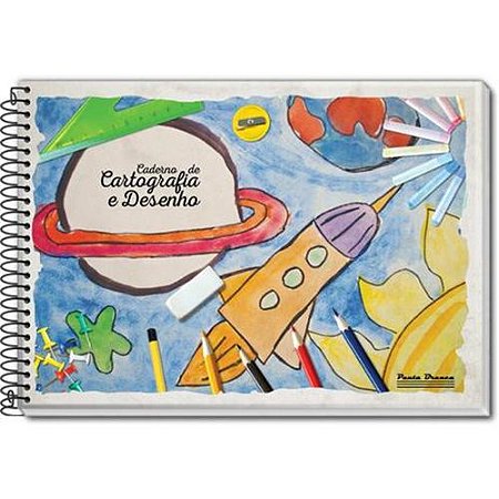 Cadernos de desenhos escolares
