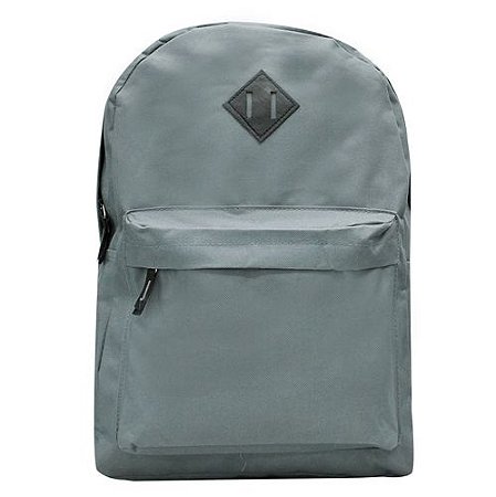 MOCHILA ESCOLAR CINZA CONVOY