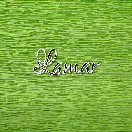 PAPEL CREPOM COMUM VERDE LIMAO 48x200 CM 10UN LAMAR