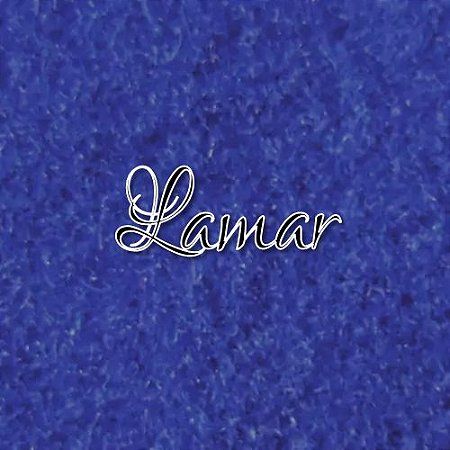 PAPEL CAMURÇA AZUL ROYAL 60X40 CM PACOTE COM 25 FOLHAS LAMAR