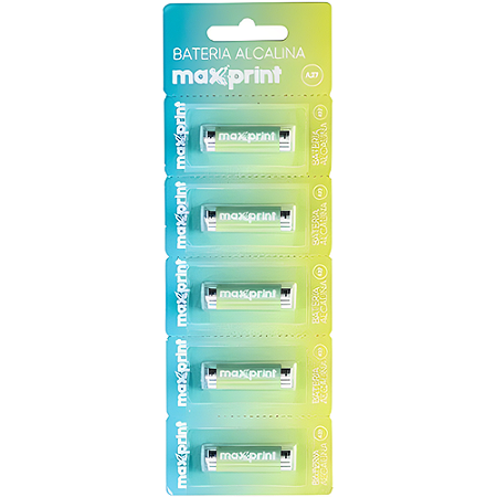 BATERIA ALCALINA A27 12V (5 UN) MAXPRINT
