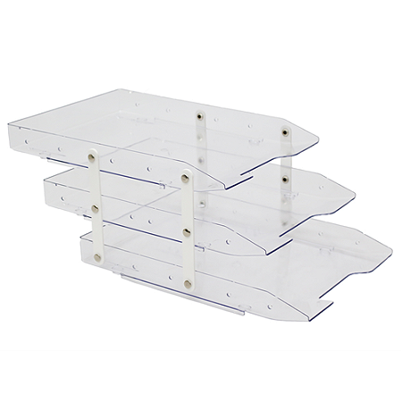 CAIXA CORRESPONDENCIA ARTICULAVEL TRIPLA SLIM CRISTAL SELADA MAXCRIL