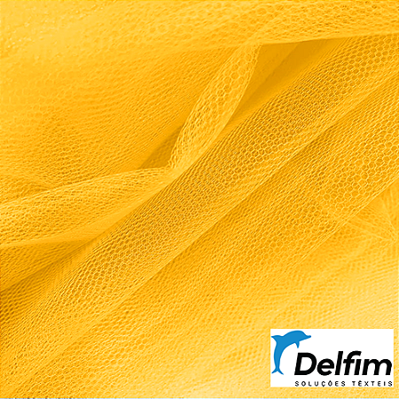 TULE AMARELO OURO 50 M x 1,20 L DELFIM