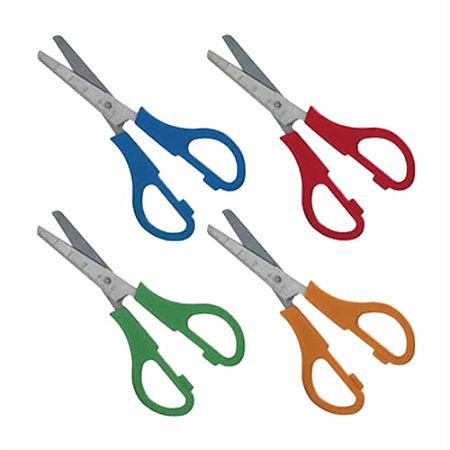 TESOURA ESCOLAR COLORIDA 13CM 20 UN NX13C NOX