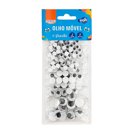 OLHO MOVEL 2G BLISTER COM 6 PACOTES BRW