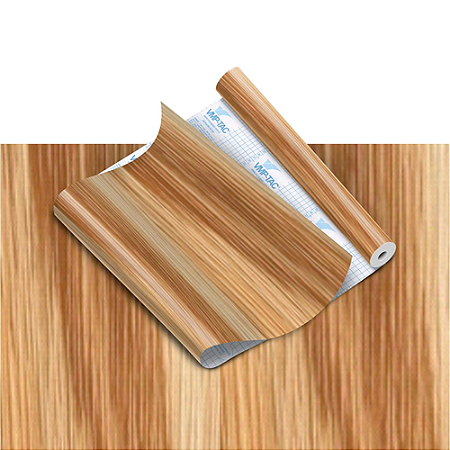PLASTICO ADESIVO VMP-TAC MADEIRA M208 45CM x 10M 80 MIC VMP