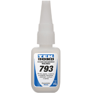 ADESIVO INSTANTÂNEO TEKBOND 793 20G 10 UNIDADES
