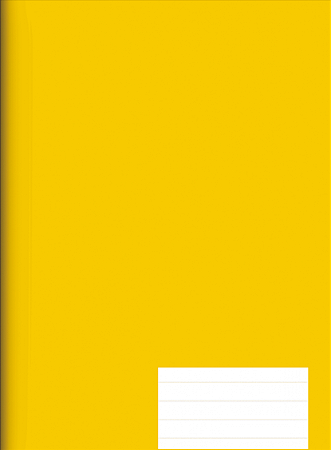 CADERNO CAPA DURA BROCHURAO AMARELO 96 FOLHAS (5UN) 200 x 275 MM JANDAIA