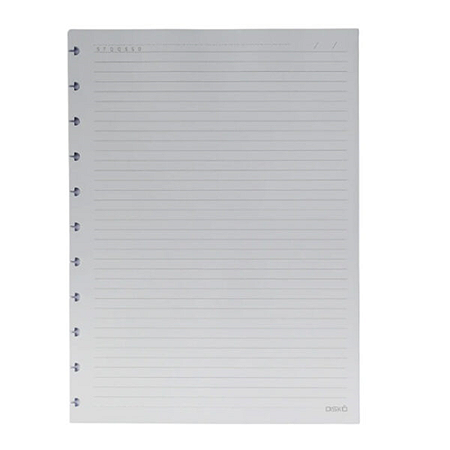 REFIL DE CADERNO DISCO M 190 X 250 MM 50 FOLHAS DISKO