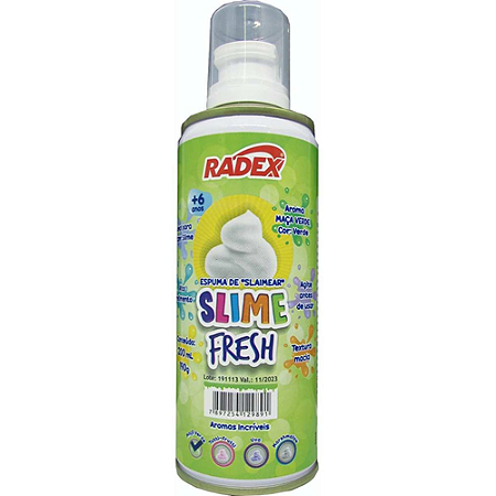 ESPUMA SLIME FRESH MACA VERDE 200 ML RADEX