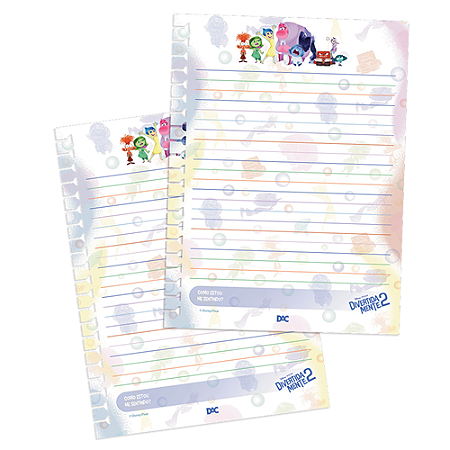 REFIL PARA CADERNO SMART UNIVERSITARIO DIVERTIDAMENTE 48 FOLHAS DAC