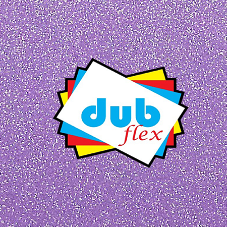 E.V.A COM GLITTER LILAS 40x48 CM PACOTE COM 10 FOLHAS DUBFLEX