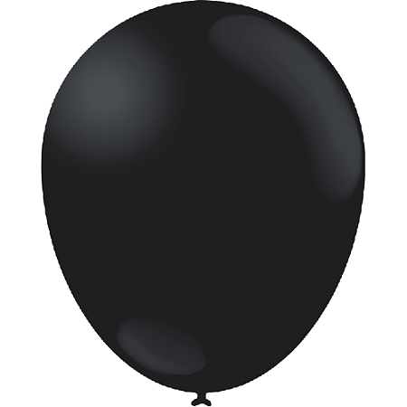 BALAO LISO 7 PRETO 50 UNIDADES FESTCOLOR