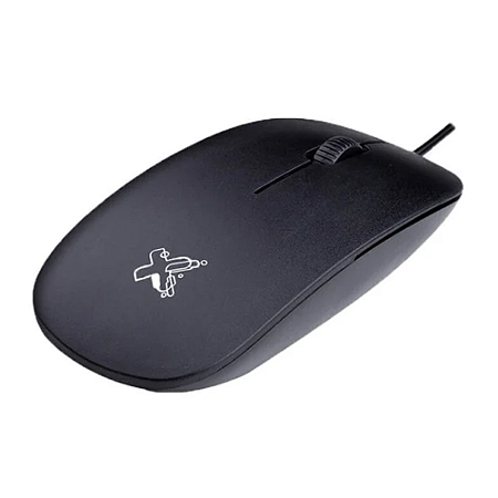 MOUSE SURFACE PRETO COM FIO 1200DPI USB2 MAXPRINT