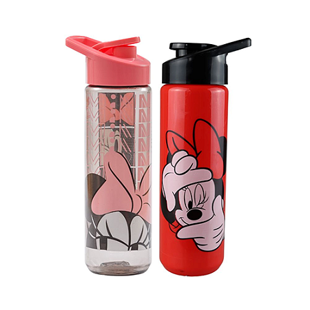 SQUEEZE PET MINNIEMOUSE (SH) 700ML PLASDURAN
