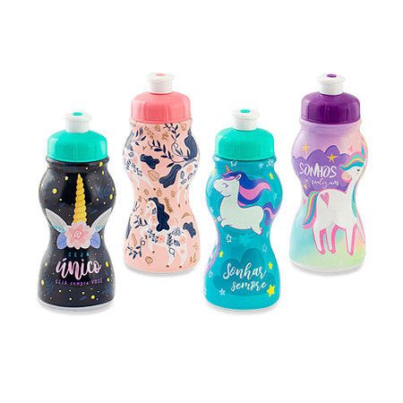 SQUEEZE SLEEVE UNICORNIO 250ML PLASDURAN