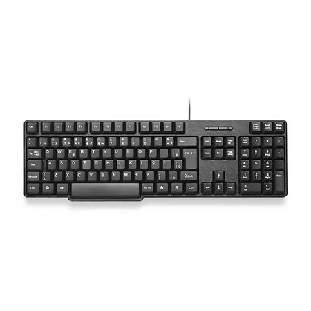 TECLADO BASICO SLIM PRETO USB MULTILASER