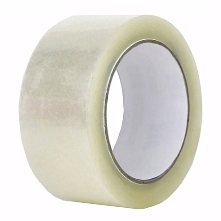 FITA PARA EMPACOTAMENTO (ADESIVO ACRILICO) TRANSPARENTE CRISTAL 48MM X 100M 5 UNIDADES TECTAPE