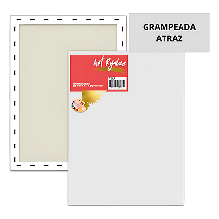 TELA DE PINTURA COM CHASSI EM MDF 20X20 CM ART RYALCE