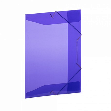 PASTA COM ABA OFÍCIO A02B LILAS 10 UNIDADES PLASCONY